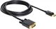 Кабель Delock DisplayPort male - DVI-D 24+1 male 3 м Black (4043619825929) - изображение 2