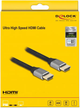 Надшвидкий кабель Delock HDMI-Кабель 48 Gbps 8K 60Гц Gray 2 м (4043619839964) - зображення 3
