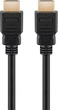 Kabel Goobay HDMI 8K 60 Hz o bardzo dużej szybkości transmisji z Ethernetem Black 2 m (4040849410840) - obraz 2