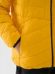 Куртка двусторонняя демисезонная с капюшоном мужская 4F Down Jacket M486 4FWAW24TDJAM486-22S M Серый/Желтый (5905700230694) - изображение 8