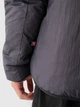 Куртка двусторонняя демисезонная с капюшоном мужская 4F Down Jacket M486 4FWAW24TDJAM486-22S M Серый/Желтый (5905700230694) - изображение 11