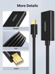 Адаптер UGREEN MD112 Mini-DisplayPort to HDMI 4K@30Hz Black (40360) - изображение 7