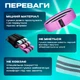 Гумки для фітнесу тканинні еспандер для тренування еластичні стрічки універсальний набір із 3 шт - зображення 2