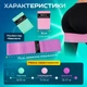 Гумки для фітнесу тканинні еспандер для тренування еластичні стрічки універсальний набір із 3 шт - зображення 3