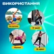 Гумки для фітнесу тканинні еспандер для тренування еластичні стрічки універсальний набір із 3 шт - зображення 5