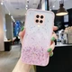 Чехол Stardust с цветными бортиками для Xiaomi Redmi Note 9s/Pro Розовый - изображение 2