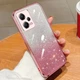 Чехол с блестками и защитой камеры для Xiaomi Redmi Note 12 Pro+ 5G Розовый - изображение 1