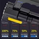 Фонарь ручной BL-X508 прожекторный аккумуляторный 1200 мА·ч USB с боковым COB-светом водонепроницаемый Черный - изображение 5