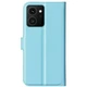Классический чехол-книжка Deexe Book Type для HMD Skyline - Blue - изображение 5
