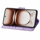 Чохол-книжка з малюнком UniCase Butterfly Pattern для Motorola Edge 50 Neo / Edge 60 Neo - Light Purple - зображення 3