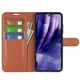 Класичний чохол-книжка Deexe Book Type для HMD Skyline - Brown - зображення 2