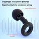 Беруши для сна с кейсом противошумные от храпа и шума 3 размера Черные - изображение 4