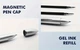 Левітуюча подарункова ручка на магнітній підставці magic pen - зображення 11