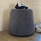 Пуф Conus Pouf d=50см h=45см Серо-синий (3011) - изображение 2