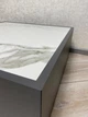 Журнальний столик Grail White 640х640х250мм Графітовий + Білий керамограніт (0129) - зображення 8