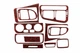 Накладки на панель Карбон для Mitsubishi Galant 1992-1998 гг - изображение 4