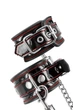 Наручники Fetish Tentation Premium Patent leather handcuffs із лакованої шкіри Чорні One Size - зображення 3