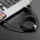 Кабель Baseus Cafule Cable USB For Lightning 1.5A 2m Gold+Black (CALKLF-CV1) - зображення 10