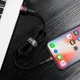Кабель Baseus Cafule Cable USB For Lightning 1.5A 2m Red+Black (CALKLF-C19) - зображення 13