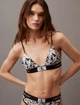 Жіночий топ Calvin Klein (157100435709) Cotton Stretch Bralette XS чорний - зображення 1