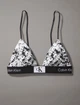 Жіночий топ Calvin Klein (157100435712) Cotton Stretch Bralette L чорний - зображення 6