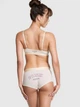 Жіночий топ Victoria's Secret Logo Cotton Triangle S молочний - зображення 2