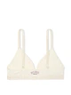Жіночий топ Victoria's Secret Logo Cotton Triangle S молочний - зображення 5