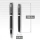 Ручка перова Parker IM 17 Black CT FP F 22 111 - зображення 5