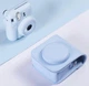 Комплект Аксессуаров instax MINI 11/12 чехол + альбом для Фотокамеры Моментальной Печати Fujifilm Instax Mini 12 / Instax mini 11: чехол, фотоальбом Pastel Blue - изображение 6