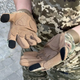 Рукавички тактичні Helikon-Tex Range Tactical Gloves - PenCott WildWood / Coyote A, розмір L RK-RNG-PO-4511A-B05 - изображение 3