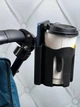 Подстаканник для коляски с отсеком под телефон FlexyHold, черный - изображение 7