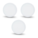 Комплект из 3-х светильников светодиодных LIGHTWELL LW-R-SFR-18 18 W круг накладной - изображение 1