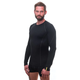 Термофутболка мужская Sensor Merino Active LS black (SM11MA-black-S) - изображение 3