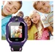 Детские умные смарт часы Smart baby watch QS19 GPS с камерой прослушкой сим картой Фиолетовый - изображение 6