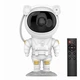 Лазерный ночник-проектор звездного неба Astronaut LED 5W 120х113х228мм 11 режимов White - изображение 1