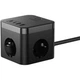Сетевое зарядное устройство Baseus PowerCombo Cube Power Strip 3xAC+2xUSB+2xType-C 30W 1.5м (E00066400117-00) Black - изображение 6