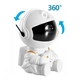 Лазерний нічник-проектор зоряного неба Astronaut Star LED 5W 85х76х125мм 7 режимів White - зображення 6