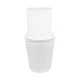 Унитаз-моноблок напольный Qtap Kolibri Ultra Quiet безободковый с сиденьем Soft-close WHITE QT10226380W - изображение 3