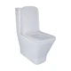 Унітаз-компакт Qtap Cardinal Ultra Quiet безободковий з сидінням Soft-close QT04222168AUQ3W - зображення 3