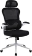 Офісне ергономічне крісло GT Racer B-5880 White/Black - зображення 1