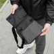 Чоловіча сумка месенджер через плече з кобурою чорна планшетка Tactic Tablet Екошкіра - зображення 14