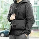 Сумка через плечо BLOK Slim барсетка черная тканевая - изображение 2