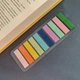 Полупрозрачные пластиковые стикеры-закладки, 10 цветов, 200 штук, стикеры для книг и блокнотов. з-046 - изображение 2