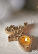 Свічка (комплект 10шт.) EDG TEALIGHT GLIT.CF10PZ gold (615379-010) - изображение 2