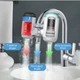 Водонагреватель проточный с фильтром встроенный в кран белый - изображение 4