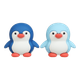 Гумова фігурка ZiBi Penguin 60х35х32 мм 2 шт (ZB.5426.2) - зображення 4