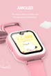 Смарт годинник-телефон дитячий Wonlex KT31 4G з камерою WI-FI GPS SIM-картою Pink (16996) - зображення 9