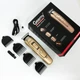 Машинка для стрижки GEMEI GM-6115, машинка для стрижки волосся домашня. Цвет: бежевый - изображение 9