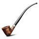 Довга люлька для куріння тютюну 250 мм з дерева груші CHURCHWARDEN KAFpipe218 з нанесенням лазерного гравіювання - зображення 1