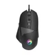 Миша комп'ютерна ігрова MARVO Wired Programmable Gaming Mouse M411 RGB-підсвічування 12000dpi Чорний - зображення 1